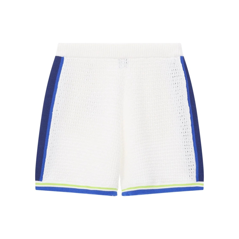 Casablanca Bermuda Shorts aus Strick weiß(Image 3)