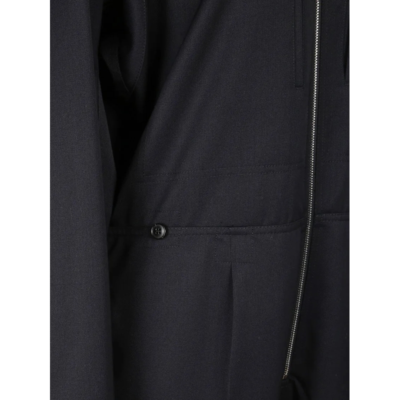 Victoria Beckham Jumpsuit Cargo Jumpsuit Black