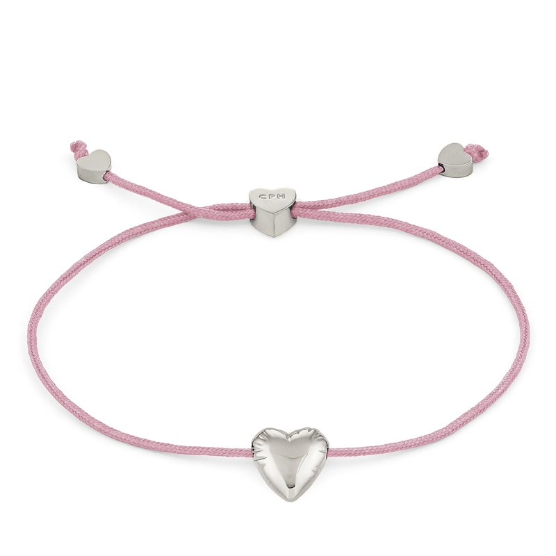 Copenhagen Armband Edelstahl Balloon Hearts rosa