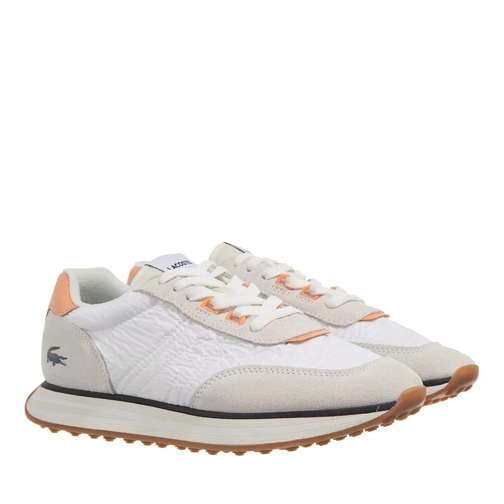 Lacoste L-Spin 123 1 Wht Lt Org lage-top sneaker