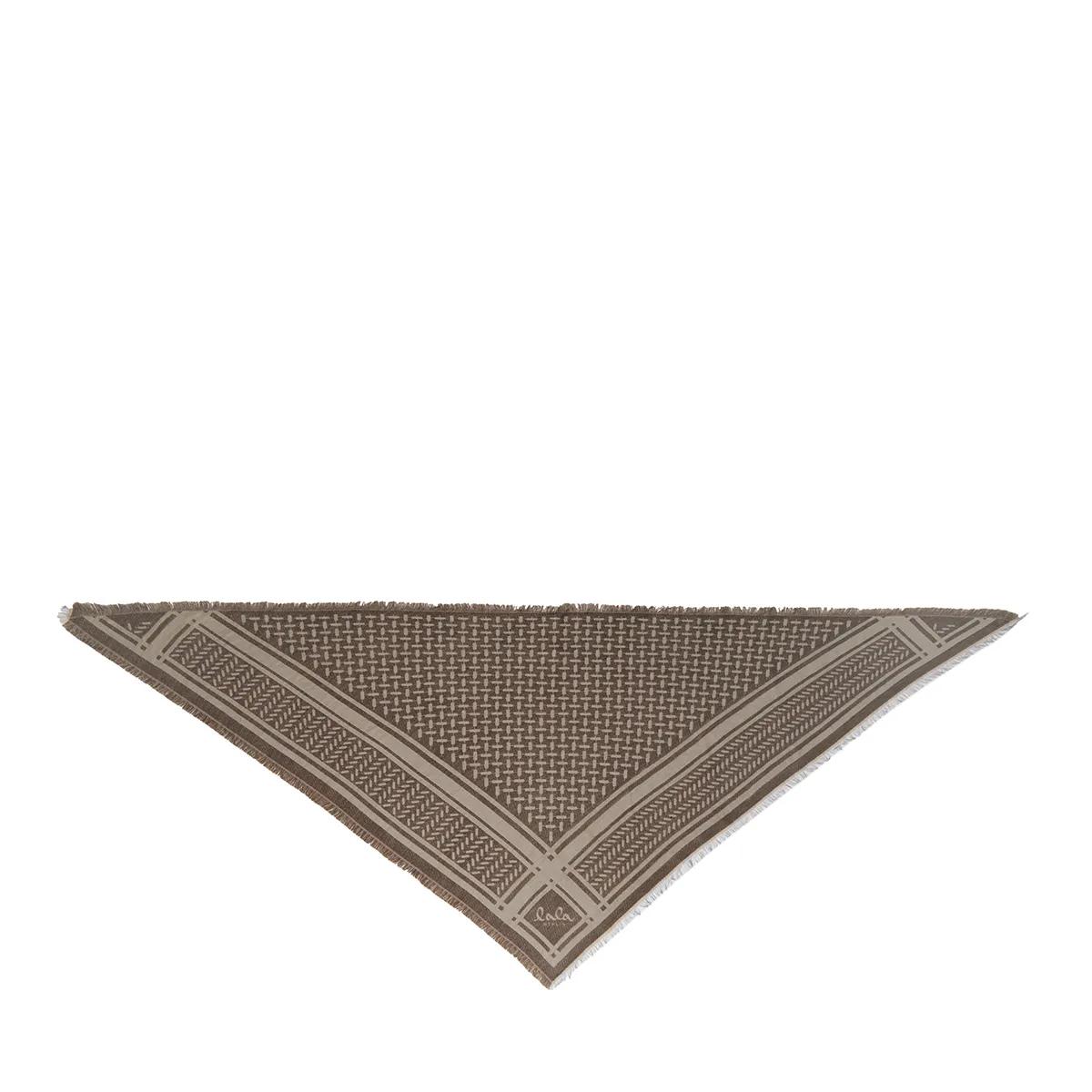 Lala Berlin Tücher & Schals - Triangle Anaya - Gr. unisize - in Beige - für Damen