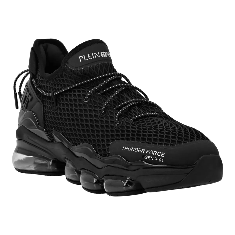 Plein Sport Low-Top-Sneaker Mit diesen Laufschuhen kannst du dank Hightech-Mat schwarz(Image 2)