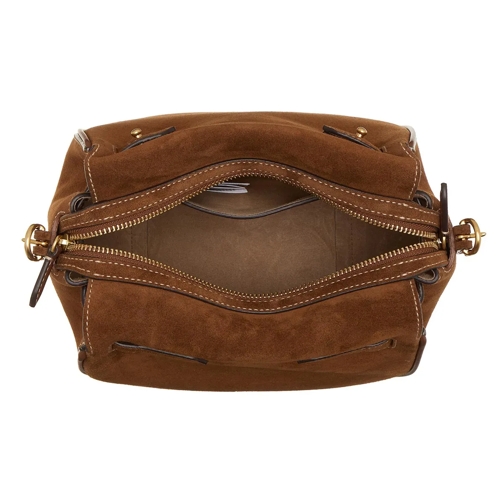 Polo Ralph Lauren Schultertasche P Id Sm Sth-Satchel-Small Chocolate/Tobacco (Image 5)