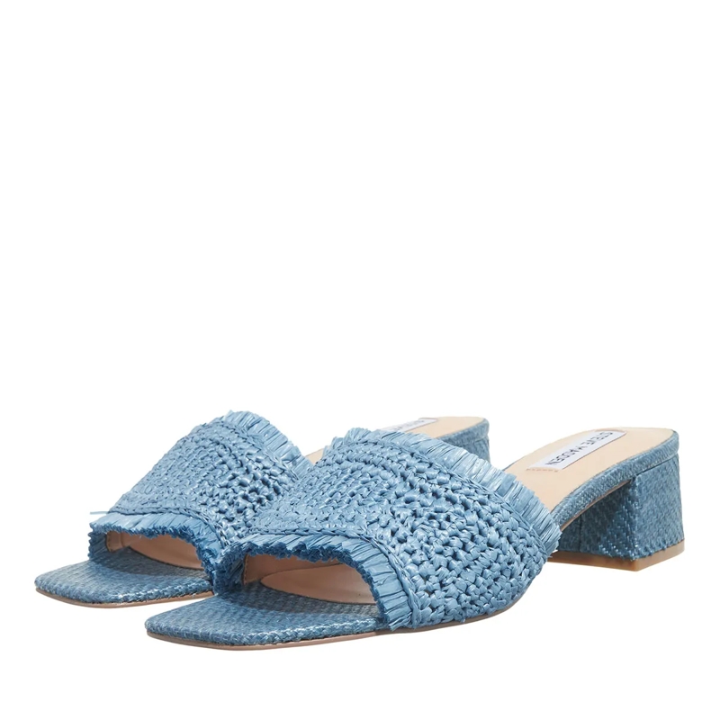 Steve Madden Mules Cienega Denim Raffia(Image 3)
