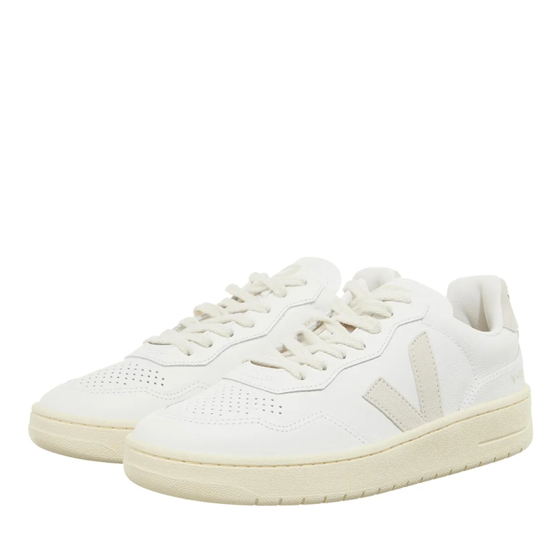 Veja Low-Top-Sneaker V-90 Extra White Natural