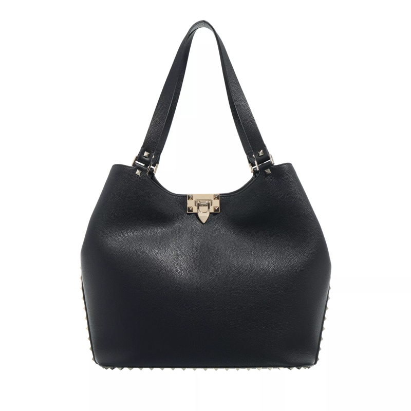 Valentino Garavani Shopper Small Tote Bag Black