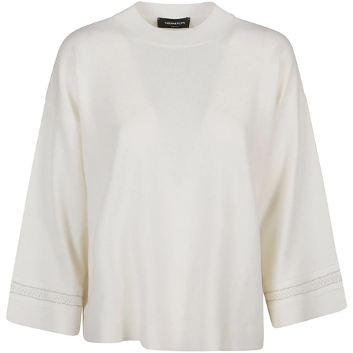 Fabiana Filippi Sweatshirts Sweater White weiß