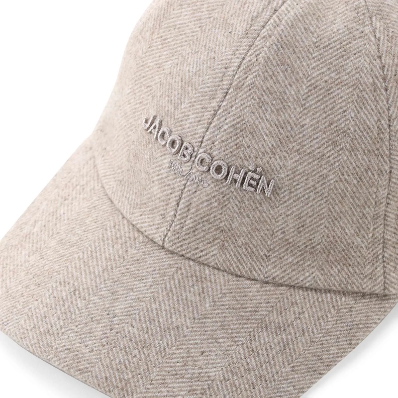 Jacob Cohen Chapeau Cap aus Woll-Mix beige(Image 4)