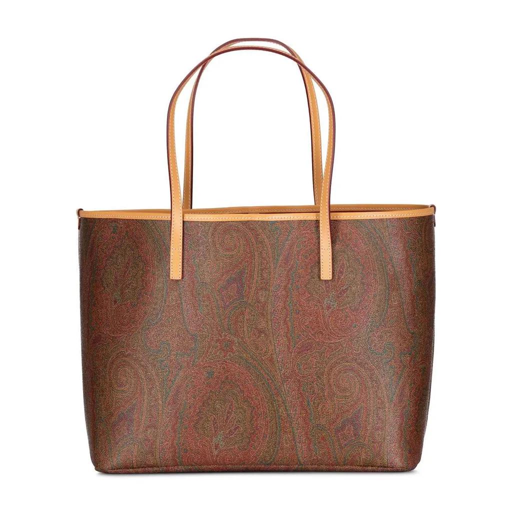 Etro Crossbody Bags - Shopper mit Paisley Muster - Gr. unisize - in Braun - für Damen