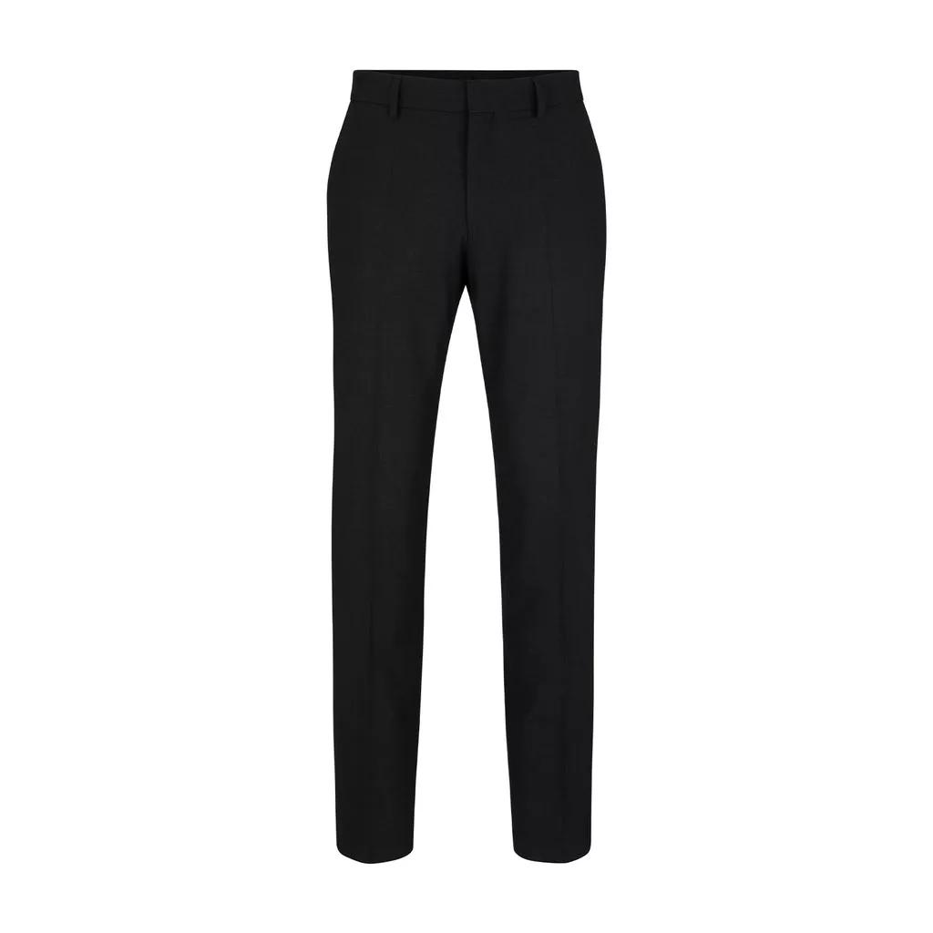 Boss - Slim-Fit Hose aus Woll-Mix - Größe 26 - black