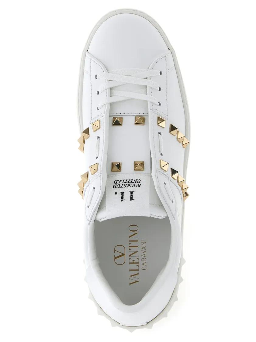 Valentino Garavani Rockstud Untitled' Sneakers White Low-Top-Sneaker