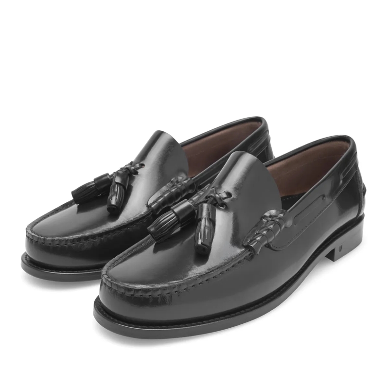 Henry Stevens Monkstraps Loafer Hunter M TL schwarz(Image 2)