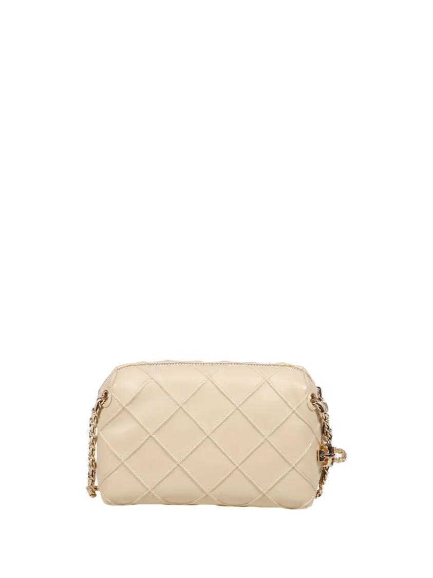 TORY BURCH Hobo bags Fleming Small Crossbody Bag in beige