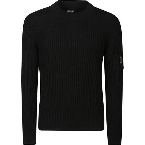 CP Company  Re-wool Sweater Black schwarz