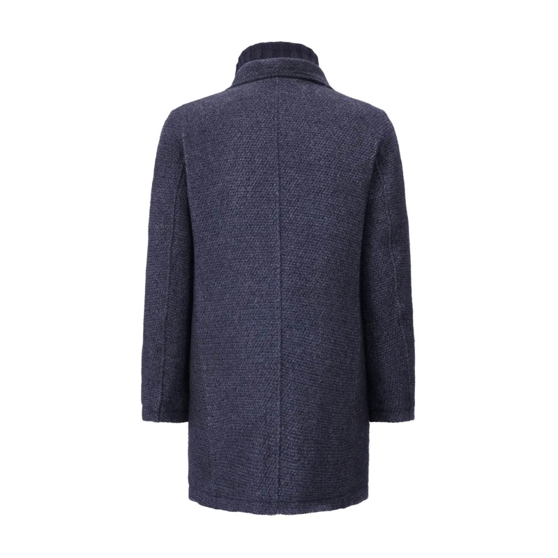 Gimo's Wintermantel Strickmantel aus Woll-Melange grau(Image 8)