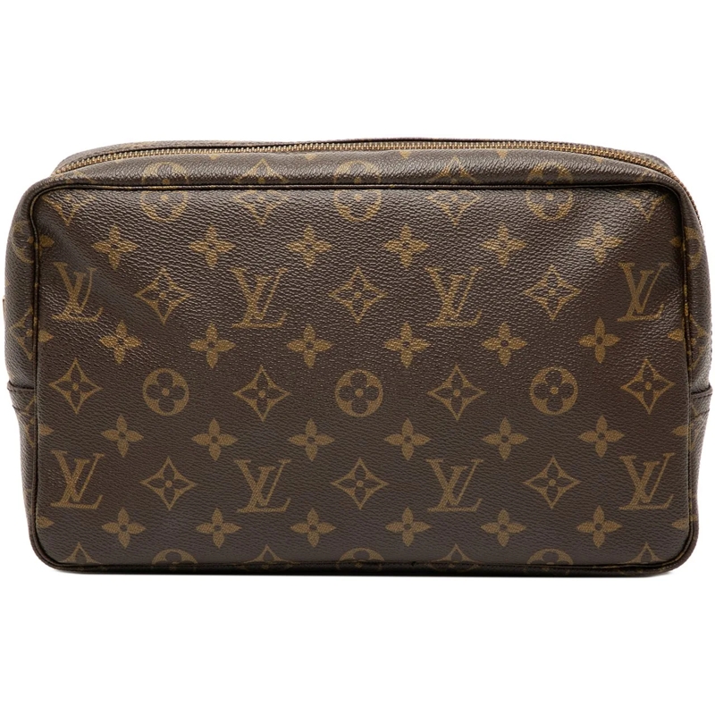 Louis Vuitton Clutch Monogram Trousse Toilette 28 braun