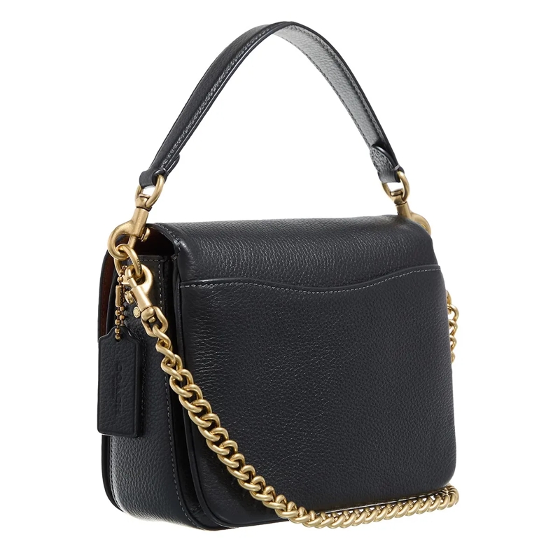 Coach Crossbody Bag Pebble Cassie Crossbody 19 Black (Image 7)