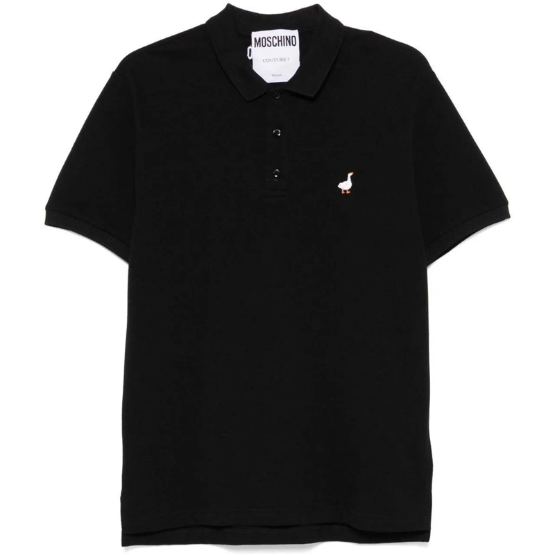 Moschino Polo T-Shirts And Polos Black schwarz