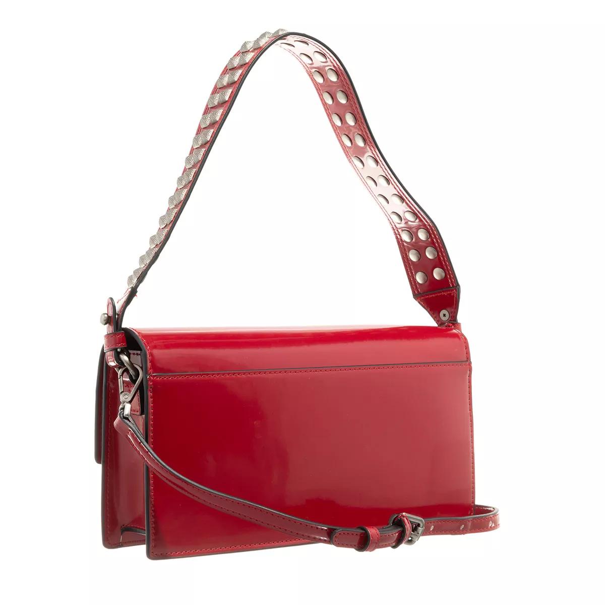 Just Cavalli Pochettes Rang D Metal Studs Sketch 5 Bags in rood
