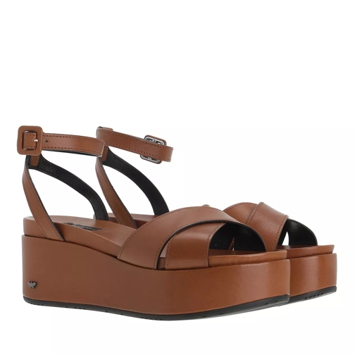 WEEKEND Max Mara Kabul Shoe Tabac Strappy sandaal