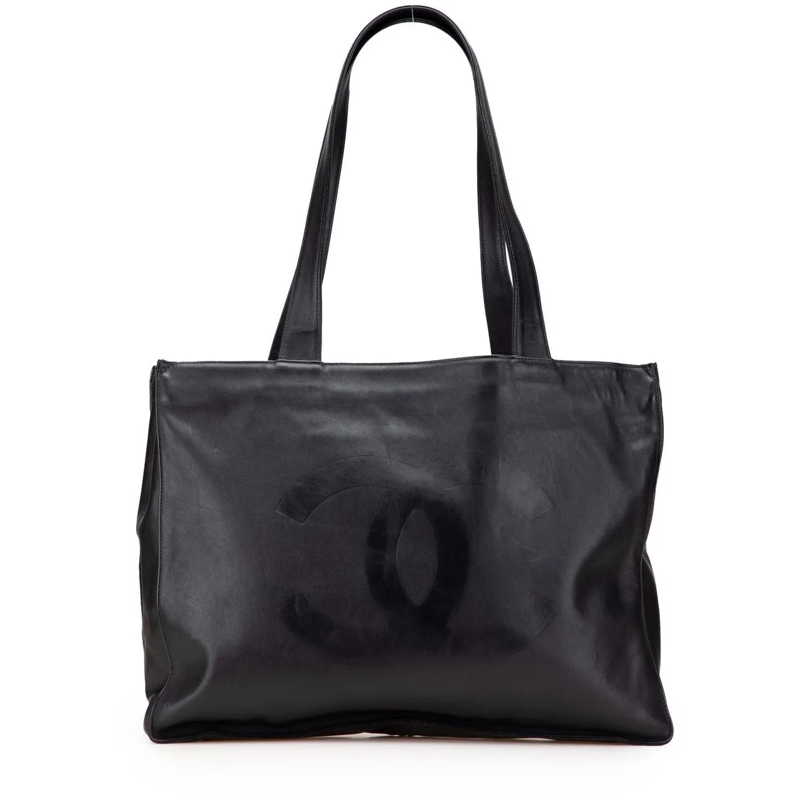 Chanel Shopper CC Lambskin Tote schwarz