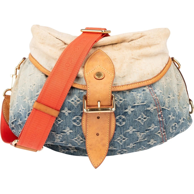 Louis Vuitton Tote Louis Vuitton Denim Monogram Sunshine Crossbody Ba blau