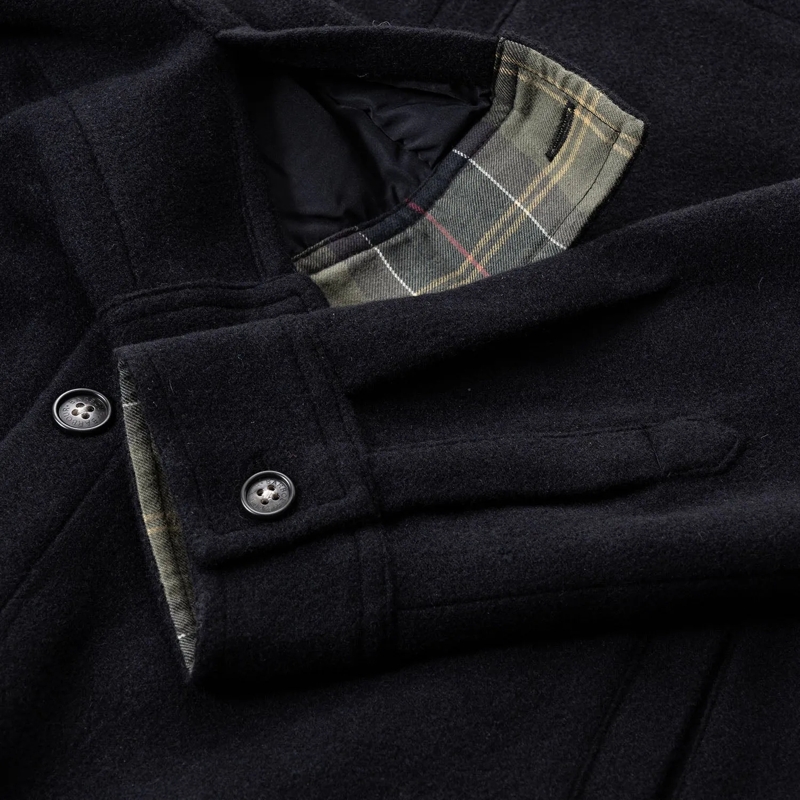 Barbour veste Overshirt Marltown aus Woll-Mix dunkelblau(Image 3)