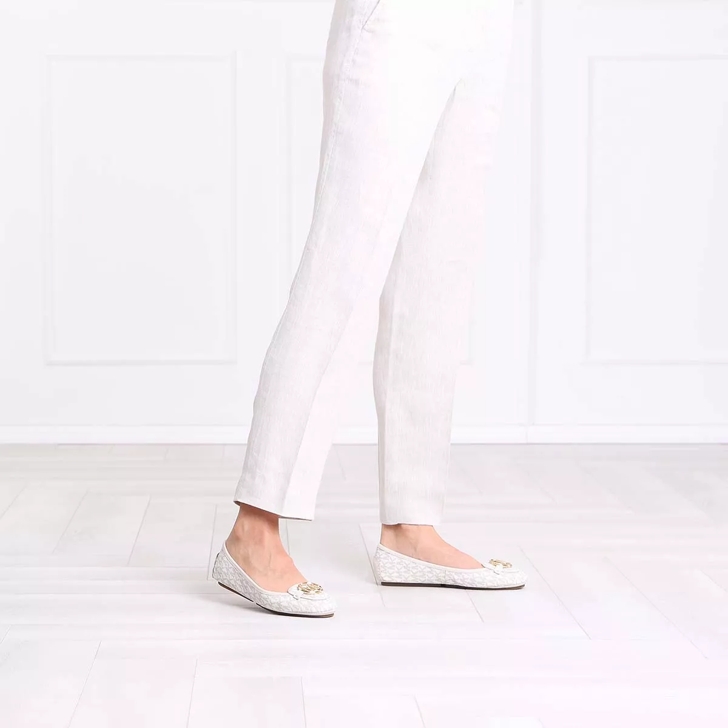 Michael Kors Lillie Moc Vanilla Ballerina Slipper