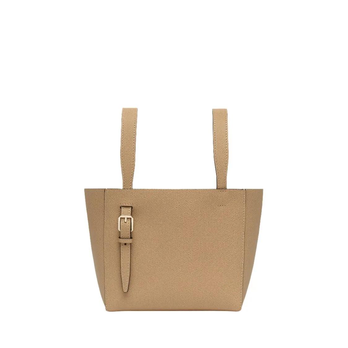 Valextra Bucket bags Soft Bucket Micro Bag in beige