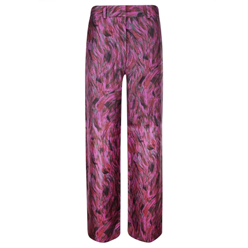 Lanvin  High-Waisted Trousers Purple