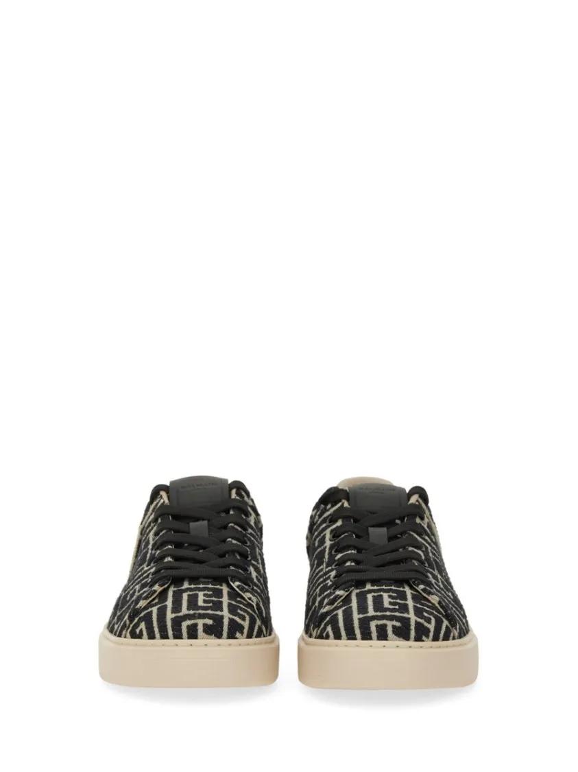 Thumbnail - Balmain Low-Top Sneaker - "B-Court" Sneakers - Gr. 40 (EU) - in Schwarz - für Damen