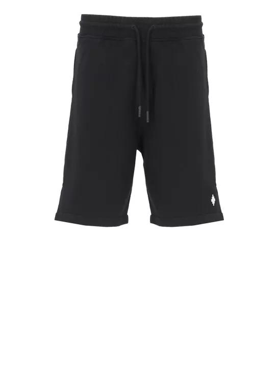 Marcelo Burlon - Cross Basket Bermuda Shorts - Größe S - black