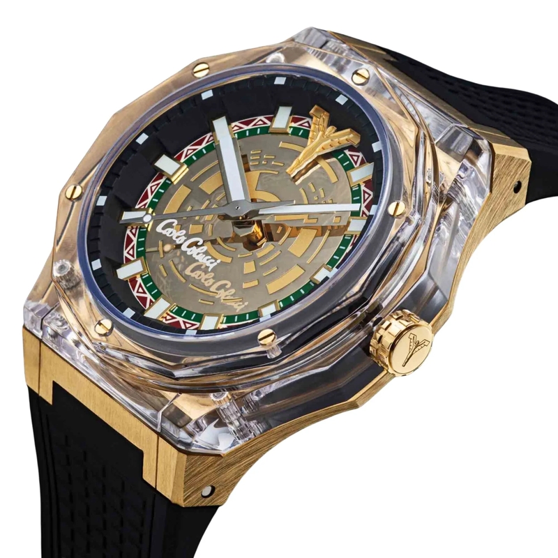 Carlo Colucci Automatikuhr Quarzuhr CC502-1 schwarz(Image 5)