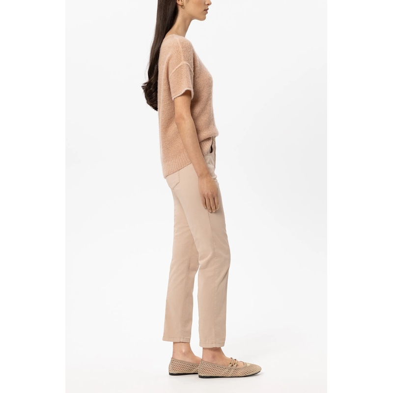 Luisa Cerano Skinny-Leg-Jeans High-Stretch-Colour-Denim cappuccino(Image 3)