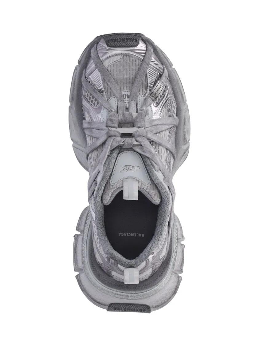 Thumbnail - Balenciaga Low-Top Sneaker - "3Xl Extreme Laces B" Sneakers – Taupe - Gr. 40 (EU) - in Grau - für Damen