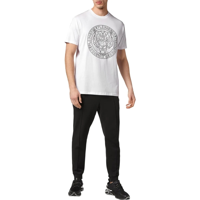 Plein Sport T-Shirt T-Shirt Tiger weiss(Image 5)