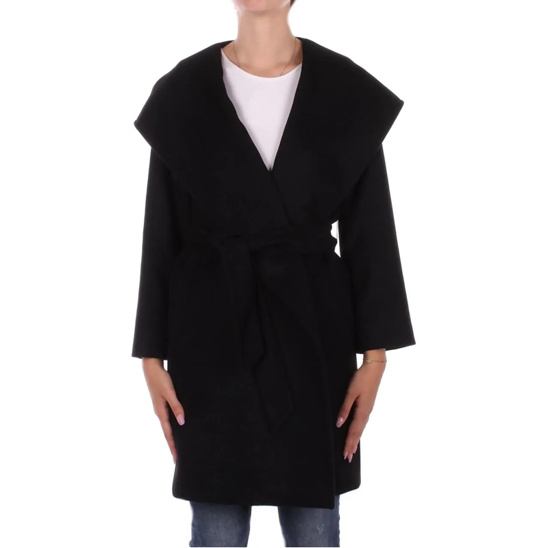 Max Mara Veste de transition Coats Black schwarz