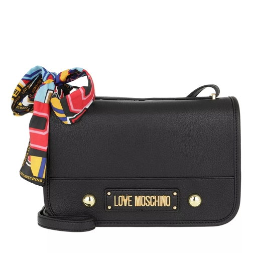 Love Moschino Grain Pu Shoulder Bag Nero Crossbody Bag