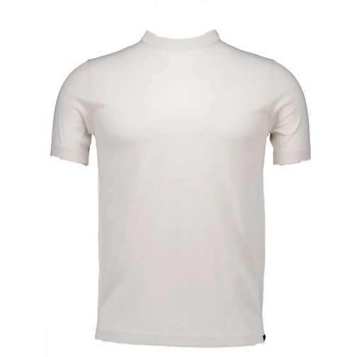 GENTI T-shirts Genti Round Ss T-shirts Off White K9126-1260 weiß