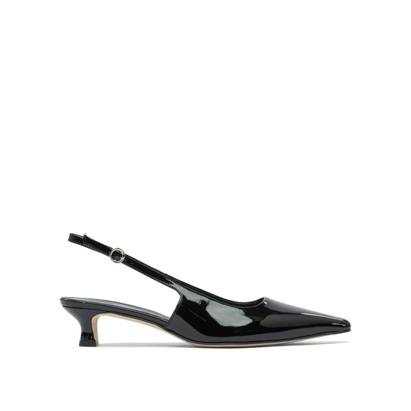 Aeydē Pumps Pointed Toe Heeled Pumps With Slingback Strap Black