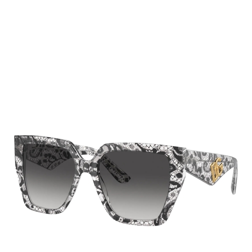 Dolce&Gabbana Sonnenbrille 0DG4438 32878G55 Black Lace