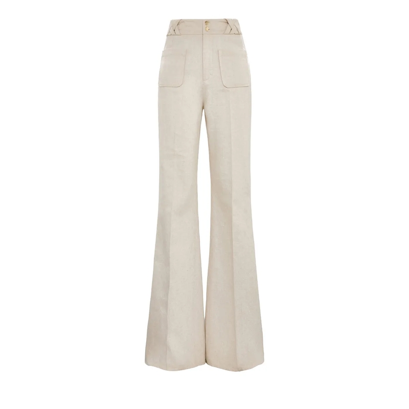 Dorothee Schumacher Stoffhose SUMMER OF LOVE pants champagner