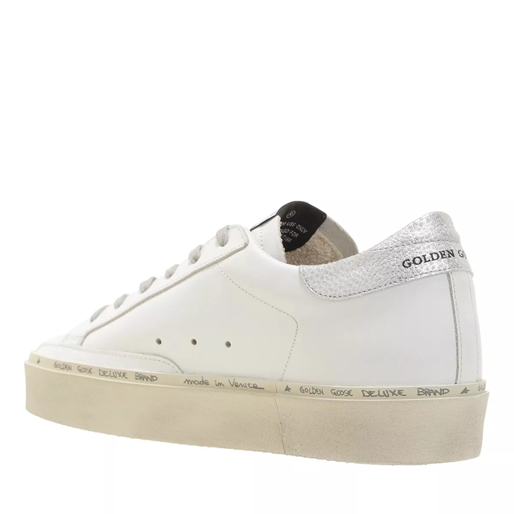 White sneakers cheap with silver stars