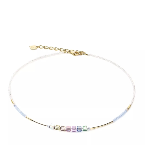 COEUR DE LION Collier Multicolor Pastell Kurze Halskette