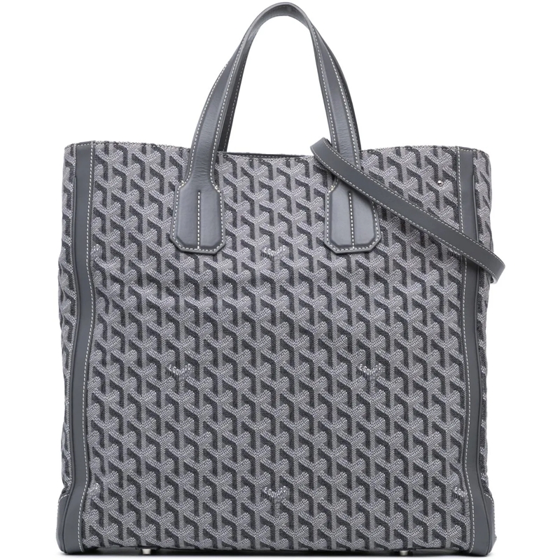 GOYARD Sac à provisions Goyardine Voltaire grau