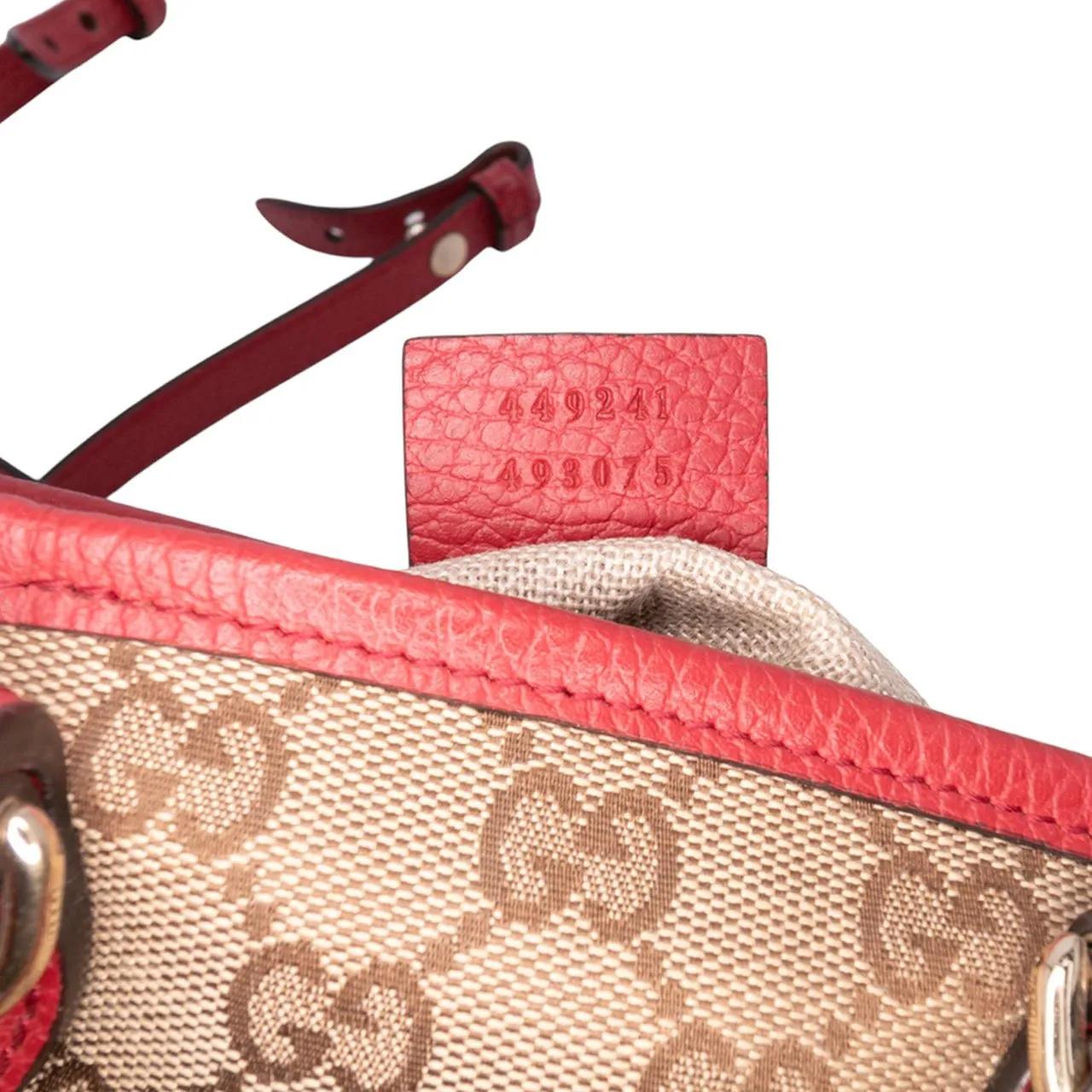 Thumbnail - Gucci Hobo Bags - Small GG Canvas Bree Satchel - Gr. unisize - in Braun - für Damen