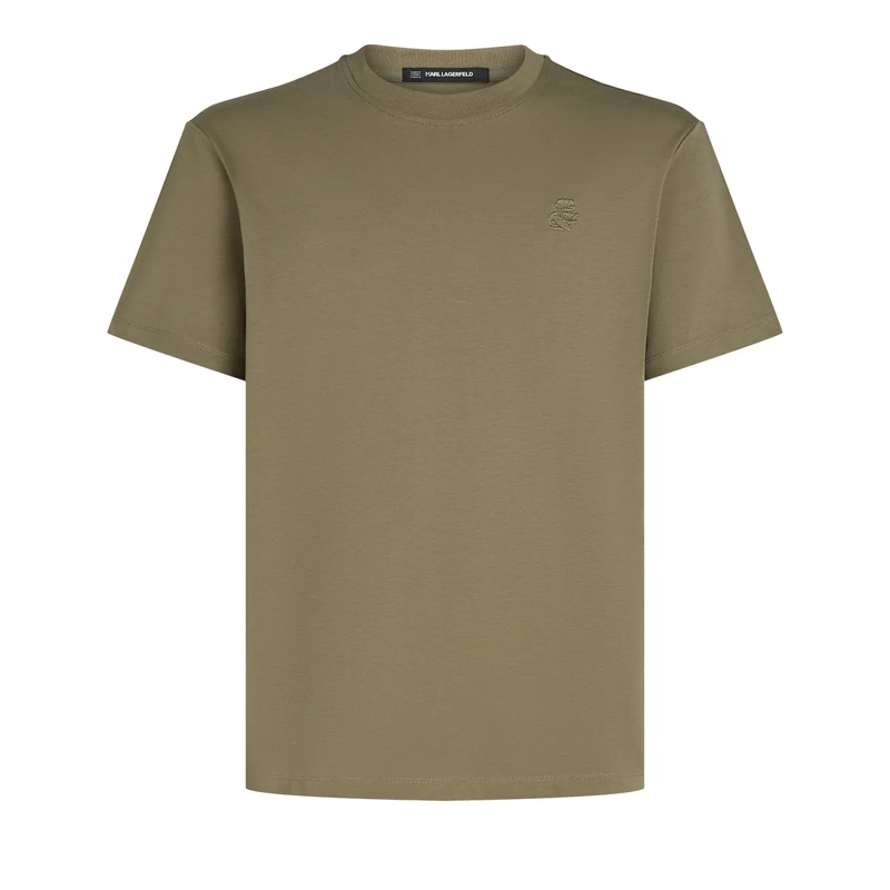 Karl Lagerfeld T-Shirt KAMEO T-SHIRT grün