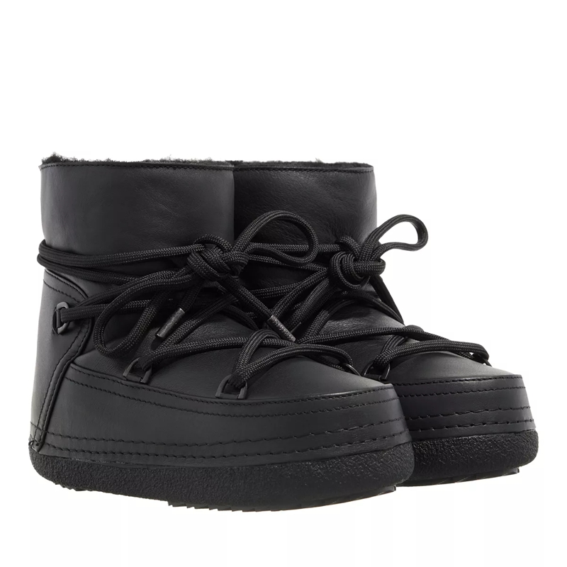 INUIKII Winterboots Full Leather Black