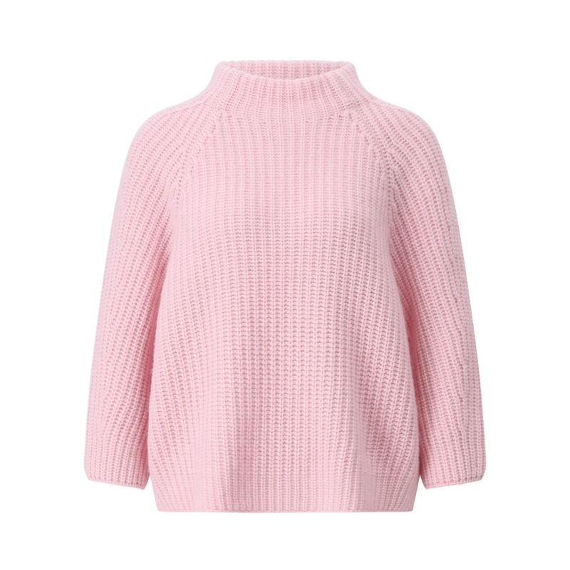Iris von Arnim Pullover Oversized Pullover Fallou aus Kaschmir Rosa