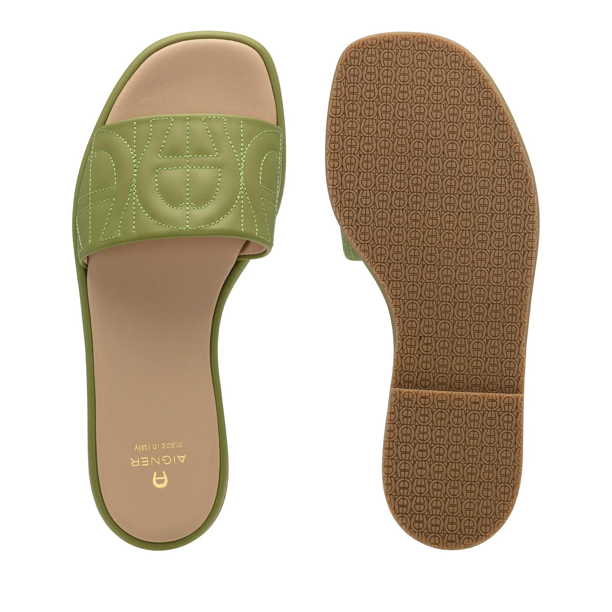 Thumbnail - Aigner Sandaletten mit Absatz - Sandalen LOTTA 3B - Gr. 40 (EU) - in Grün - für Damen